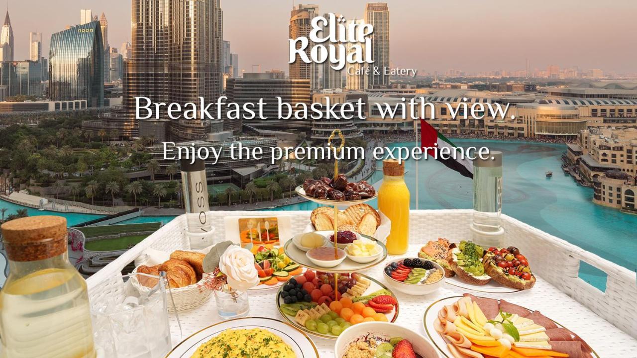 Elite Royal Apartment - Full Burj Khalifa & Fountain View - Premium Dubai Eksteriør billede